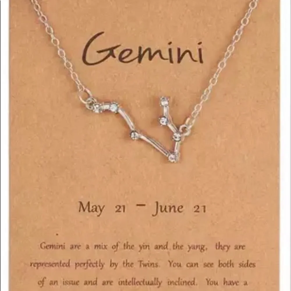 GEMINI CONSTELLATION NECKLACE‎